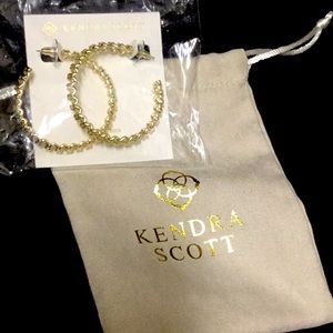 Gold plated earrings